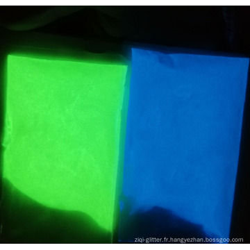 Poudre luminescente de pigment luminescent photoluminescent pour peintures